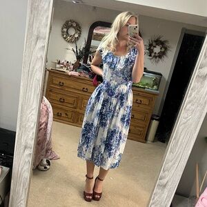 Floral maxi dress